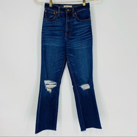 Madewell Los Feliz Crop Flare Jeans High Rise 23 - Picture 4 of 12